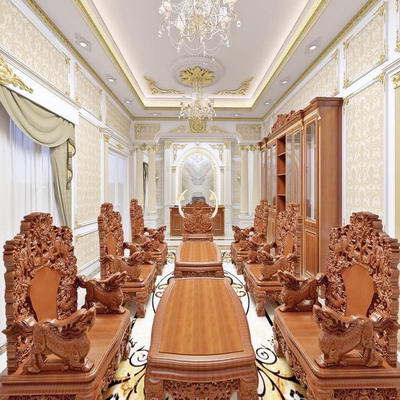 Salon Hoàng Gia (10 món) gỗ Bên